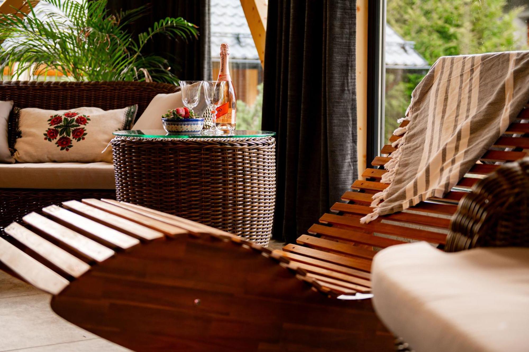 Apartament Gorski U Papierzy Sauna, Jacuzzi, Spa Witów Kültér fotó